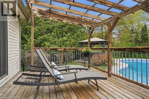 2000 15 Side Road, Milton, ON - Outdoor With Deck Patio Veranda
