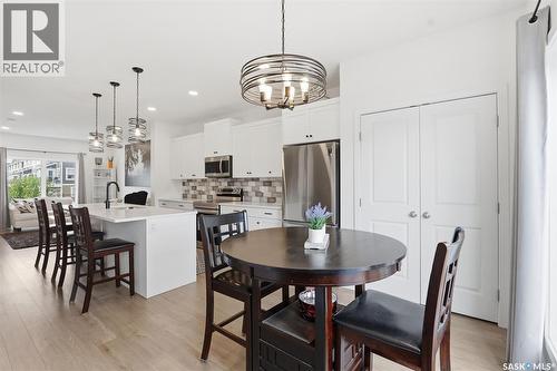 520 Brighton Gate, Saskatoon, SK - Indoor Photo Showing Dining Room