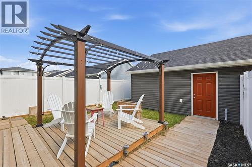 520 Brighton Gate, Saskatoon, SK - Outdoor With Deck Patio Veranda With Exterior