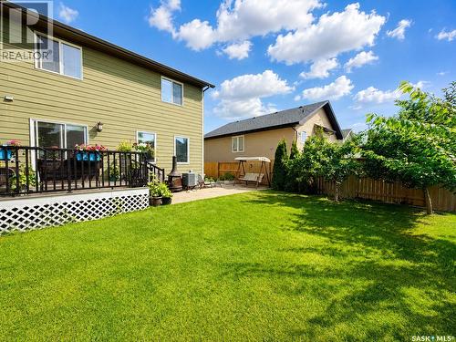 110 Chubb Cove, Saskatoon, SK - Outdoor With Deck Patio Veranda