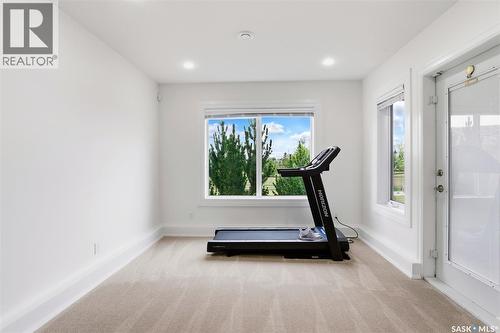242 Denham Crescent, Saskatoon, SK - Indoor Photo Showing Gym Room