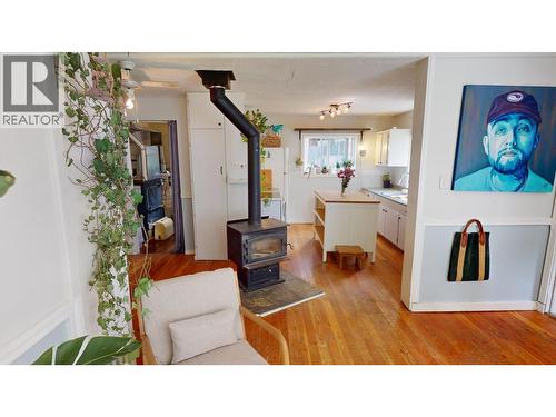 1154 Marsh Road, Quesnel, BC - Indoor Photo Showing Living Room With Fireplace