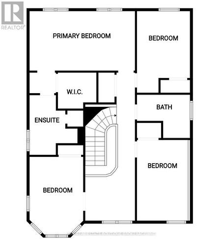 Upper level floor plan - 470 Amanda Crescent, Burlington, ON - Other