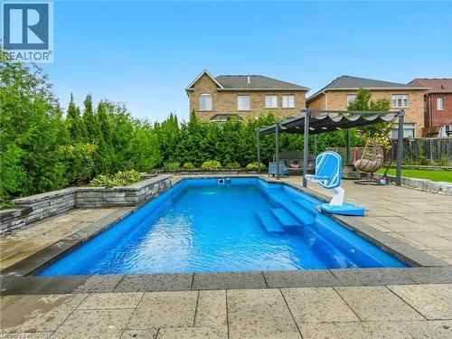 200 Giddings Crescent, Milton, ON - Outdoor With In Ground Pool With Deck Patio Veranda