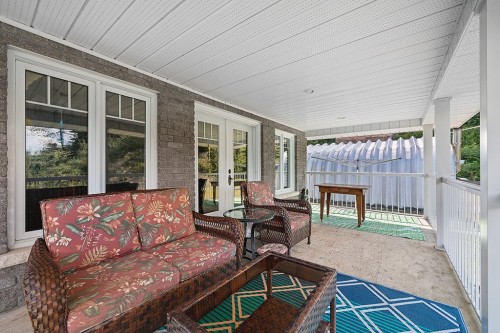 Veranda - 41 Ch. Maccreadie, Otter Lake, QC - Outdoor With Deck Patio Veranda With Exterior