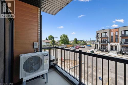 525 Erinbrook Drive Unit# B046, Kitchener, ON - Outdoor With Balcony With Exterior