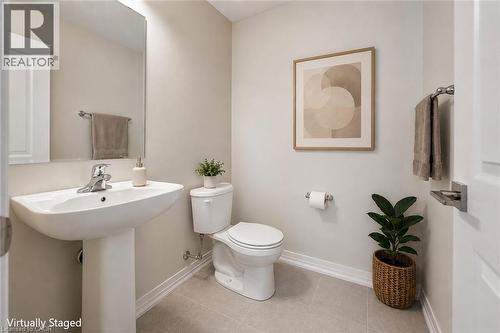 Virtually Staged - 525 Erinbrook Drive Unit# B046, Kitchener, ON - Indoor Photo Showing Bathroom