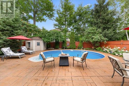 40 Bon Echo Crescent, Ottawa, ON - Outdoor With In Ground Pool With Deck Patio Veranda With Backyard