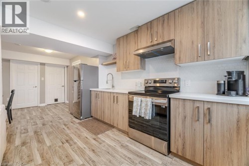 387 Gravel Ridge Trail, Kitchener, ON - Indoor Photo Showing Kitchen