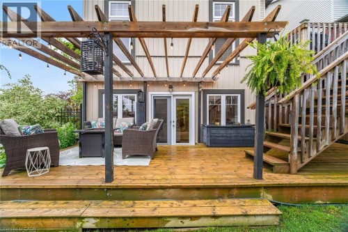 387 Gravel Ridge Trail, Kitchener, ON - Outdoor With Deck Patio Veranda