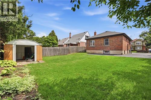Backyard with fresh sod - 156 East 36Th Street, Hamilton, ON - Outdoor