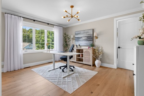 Chambre à coucher - 3 Rue Cambridge, Baie-D'Urfé, QC - Indoor Photo Showing Office