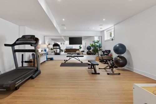 Salle d'exercice - 3 Rue Cambridge, Baie-D'Urfé, QC - Indoor Photo Showing Gym Room