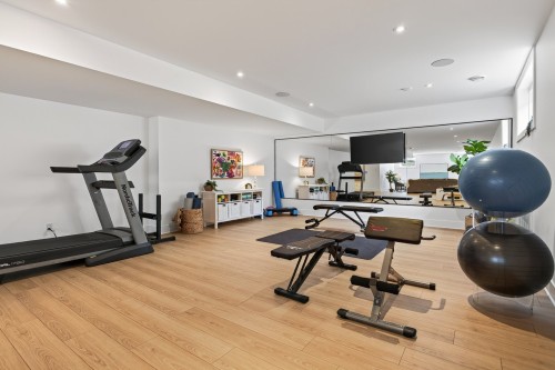 Salle d'exercice - 3 Rue Cambridge, Baie-D'Urfé, QC - Indoor Photo Showing Gym Room