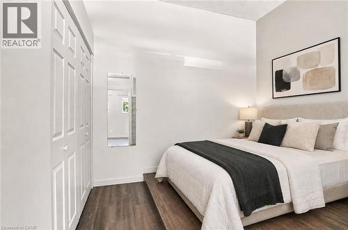 Virtually Staged - 24 Hill Street, Hamilton, ON - Indoor Photo Showing Bedroom