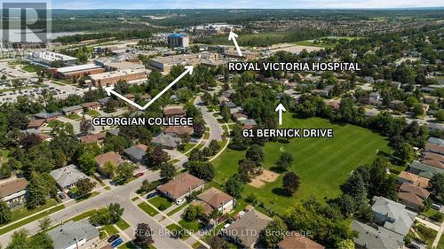 61 Bernick Drive, Barrie, ON -  With View