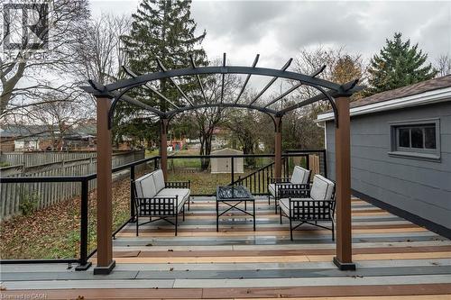 266 Melrose Avenue, Kitchener, ON - Outdoor With Deck Patio Veranda