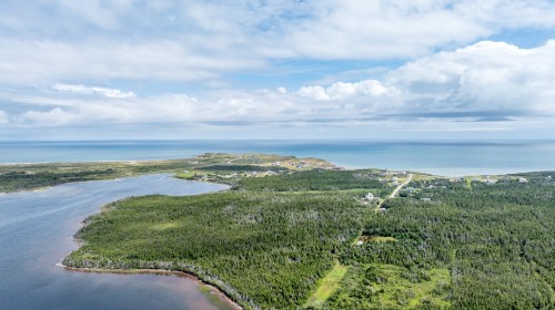 Aerial View - Ch. Principal, Grosse-Île, QC 