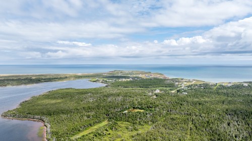 Aerial View - Ch. Principal, Grosse-Île, QC 