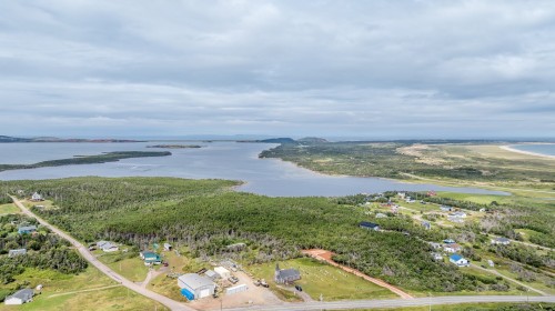 Aerial View - Ch. Principal, Grosse-Île, QC 