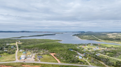 Aerial View - Ch. Principal, Grosse-Île, QC 