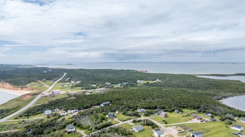Aerial View - Ch. Principal, Grosse-Île, QC 
