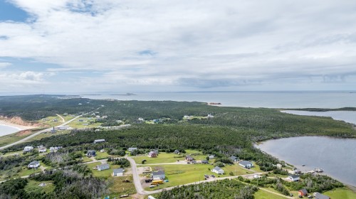 Aerial View - Ch. Principal, Grosse-Île, QC 