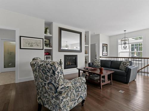 556 Duart Avenue, Fall River, NS - Indoor Photo Showing Living Room With Fireplace