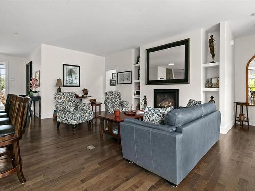 556 Duart Avenue, Fall River, NS - Indoor Photo Showing Living Room With Fireplace