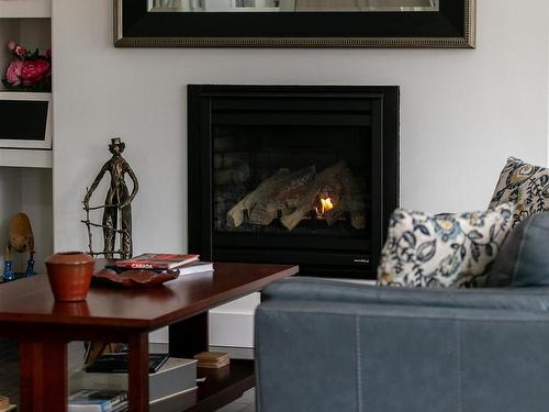 556 Duart Avenue, Fall River, NS - Indoor Photo Showing Living Room With Fireplace