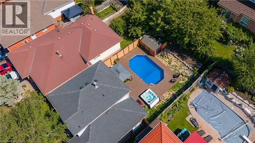 22 Driftwood Drive, Kitchener, ON - Outdoor With In Ground Pool