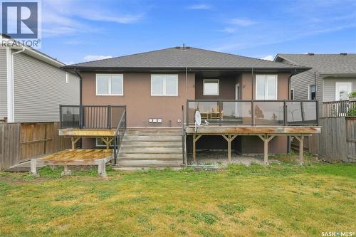 215 Padget Crescent, Saskatoon, SK - Outdoor With Deck Patio Veranda