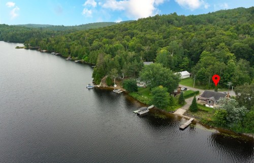 Photo aérienne - 4320 Rue Laval, Chertsey, QC - Outdoor With Body Of Water With View