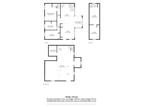 Plan (croquis) - 4320 Rue Laval, Chertsey, QC - Other