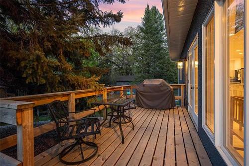 5 Red River Pl, St Andrews, MB - Outdoor With Deck Patio Veranda