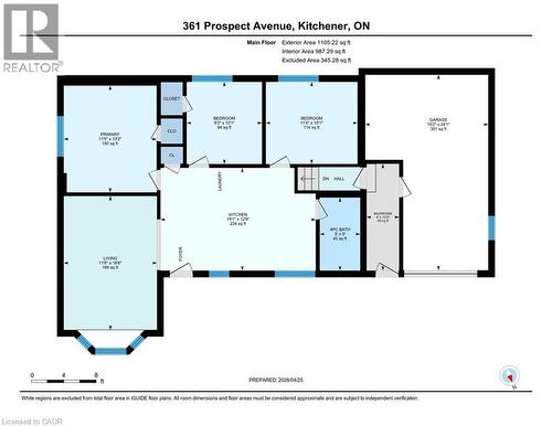 Floor plan - 361 Prospect Avenue, Kitchener, ON - Other