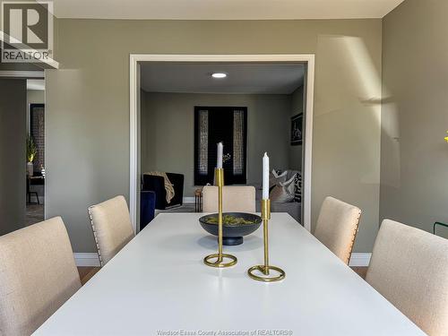 1720 Marentette Avenue, Windsor, ON - Indoor Photo Showing Dining Room
