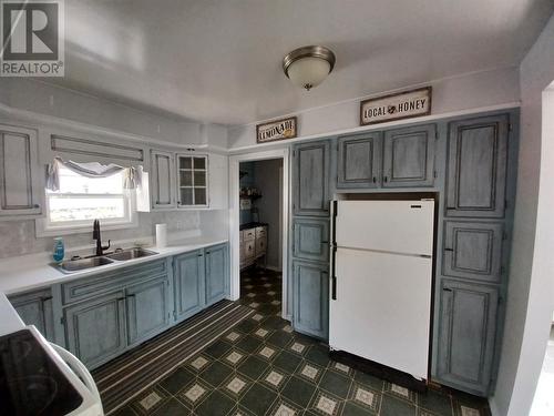 124 Riverside Road E, Glovertown, NL - Indoor Photo Showing Kitchen With Double Sink