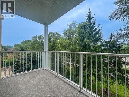 1655 Grand Marais Unit# 310, Windsor, ON - Outdoor With Balcony With Exterior