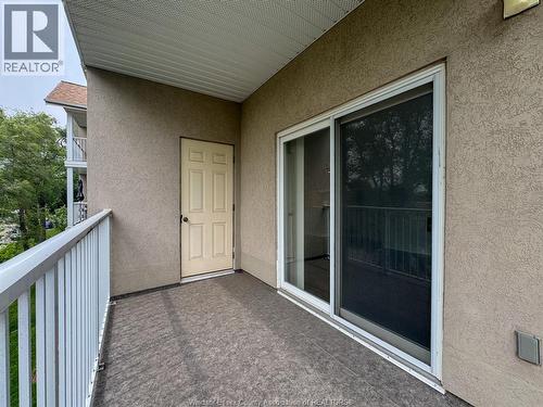 1655 Grand Marais Unit# 310, Windsor, ON - Outdoor With Balcony With Exterior