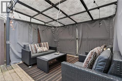 Gazebo  on deck - 11 Rochelle Crescent, Ridgeway, ON - Outdoor With Exterior