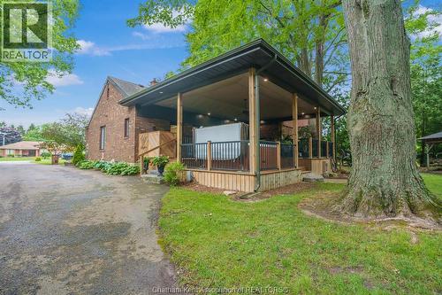 22780 Creek Road, Chatham, ON - Outdoor With Deck Patio Veranda