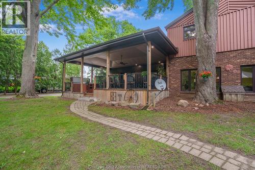 22780 Creek Road, Chatham, ON - Outdoor With Deck Patio Veranda