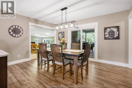 22780 Creek Road, Chatham, ON - Indoor Photo Showing Dining Room