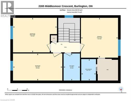Floor plan - 2265 Middlesmoor Crescent, Burlington, ON - Other