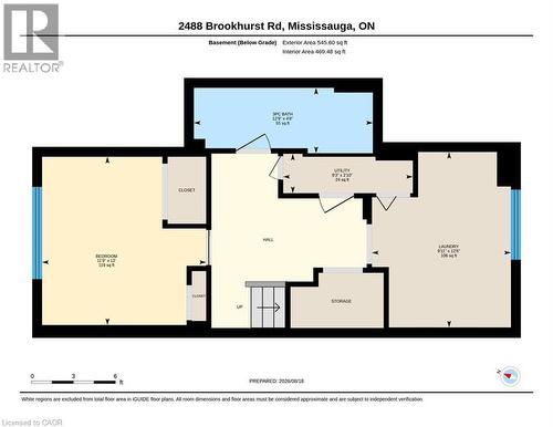 Floor plan - 2488 Brookhurst Road, Mississauga, ON - Other