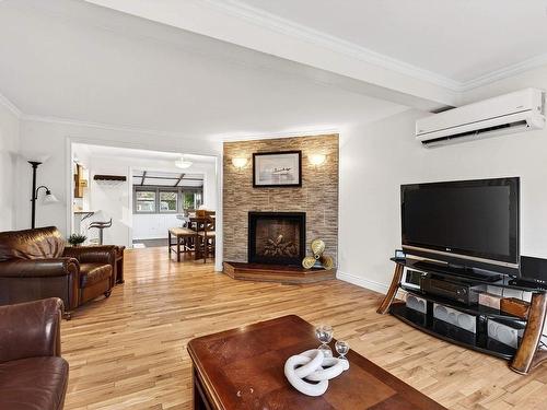 16 Wilcot Lane, Dartmouth, NS - Indoor Photo Showing Living Room With Fireplace