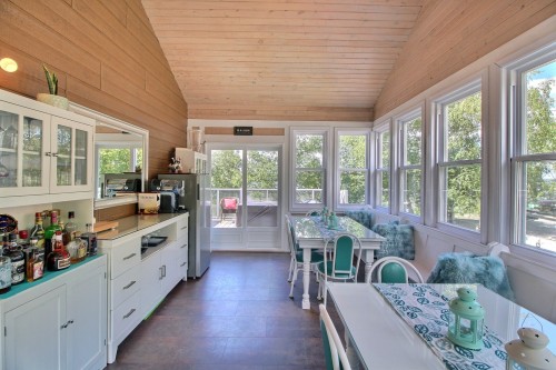 Veranda - 7 Ch. Proulx, Val-D'Or, QC - Indoor Photo Showing Dining Room
