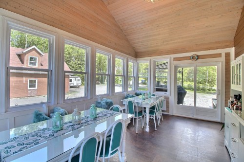 Veranda - 7 Ch. Proulx, Val-D'Or, QC - Indoor Photo Showing Dining Room
