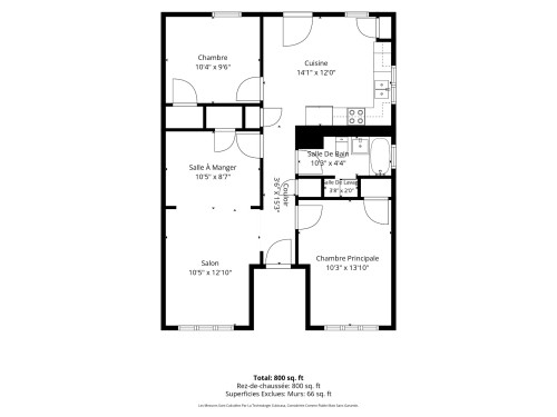 Plan (croquis) - 2850 Rue Jacques-Hertel, Montréal (Le Sud-Ouest), QC - Other